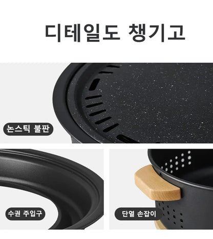 Naturehike Cool Camping Gear Outdoor Barbecue Griddle Round Tabletop Barbecue Grill Portable Carbon Stove Charcoal Grill Stove