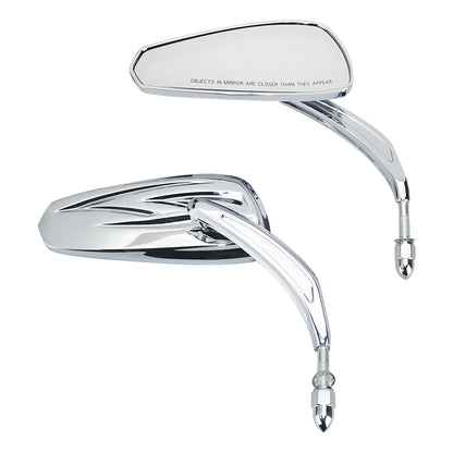 Motorcycles Rear Side Mirrors Rear view For Harley Honda Road King Touring Sportster Fat Boy Softail Bobber Chopper Street Glide