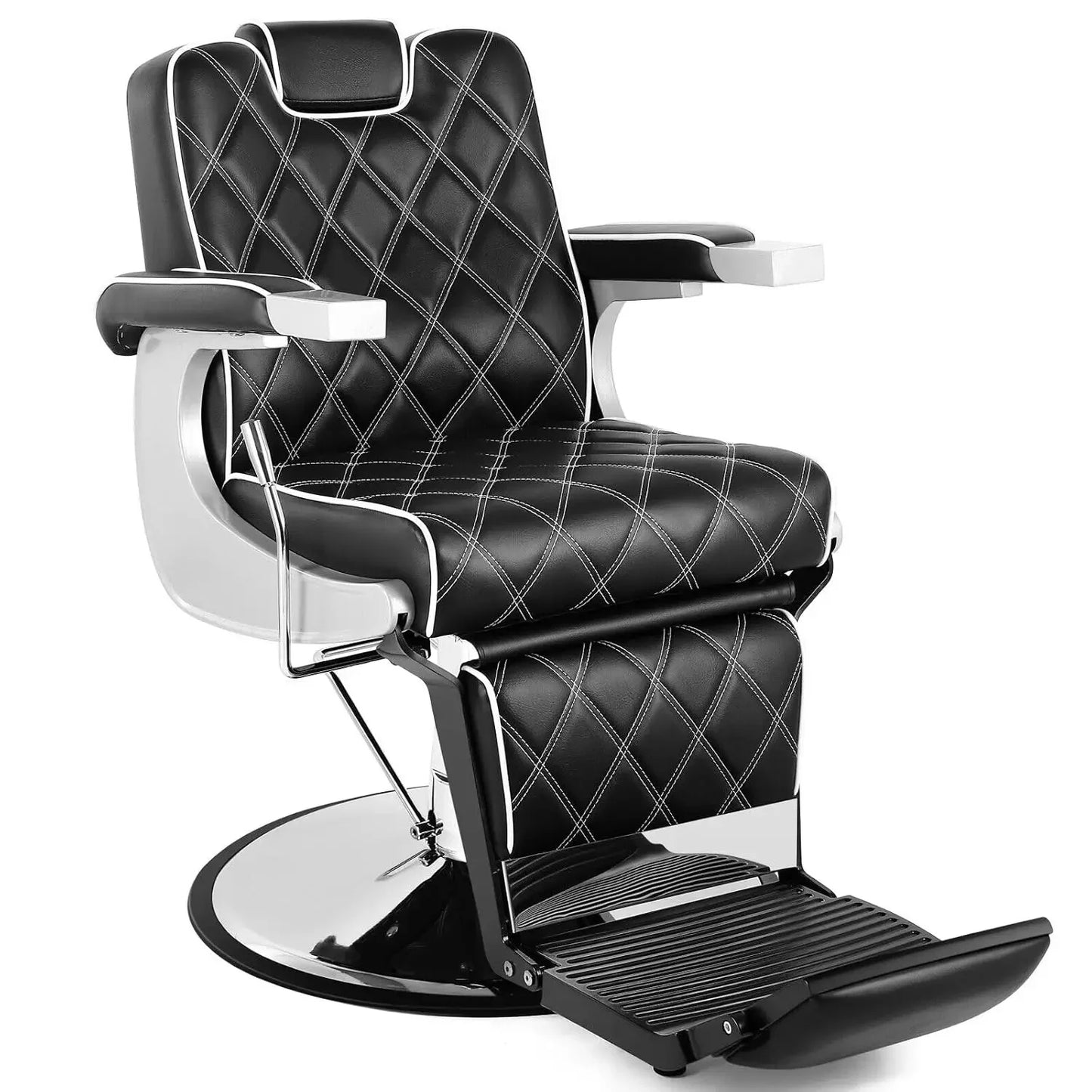 All Purpose Barber Wide Backrest Reclining Salon for Hair Stylist Tattoo Makeup Chair for Salon, Customized