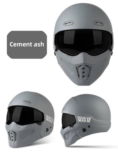 High-Quality Motorcycle Helmet, Personalized Scorpion Warrior Full Helmet, Suitable for Men and Women for Year-Round Riding