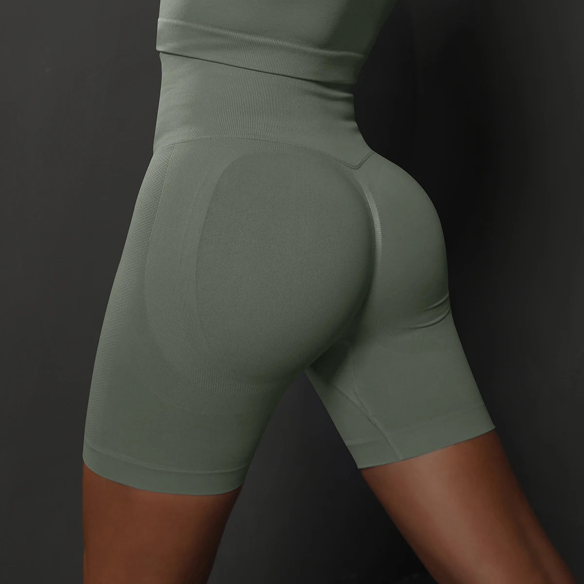 Seamless Shorts for Women Yoga Shorts Push Up Booty Workout Gym Shorts Fitness High Waist Sports Short Women Clothing