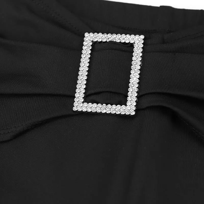 Summer Black Sexy Women's Trousers Streetwear Fashion Sequined New Pants Elegant Female Casual Slim Versatile Trousers Clothing