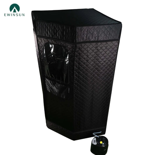 Ultimate Recovery Portable Spa Sauna Pod Red Light Steam Sauna Tent With Steamer Floor Mat Accessories