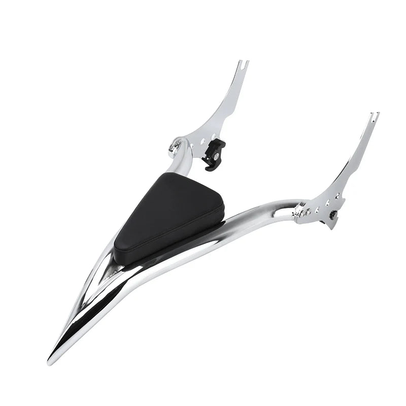 Motorcycle Rear Passenger Sissy Bar Backrest with Cushion Pad Detachable For Harley Sportster XL 1200 883 72 48 Iron 2004-2022