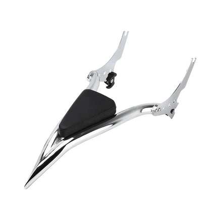 Motorcycle Rear Passenger Sissy Bar Backrest with Cushion Pad Detachable For Harley Sportster XL 1200 883 72 48 Iron 2004-2022