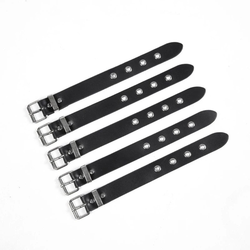 Fashion Wide Strap Bracelet Adjustable Length Bracelet Suitable for Punk Party
