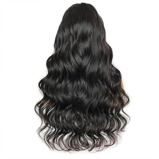HD Transparent Straight Lace Front Wigs Human Hair Pre Plucked 13x4 Glueless Body Wave Lace Frontal Wigs For Woman