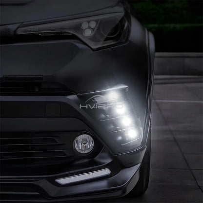 1/2/4/10pc Car Motorcycle Eagle Eye Led Daytime Running Light Super Bright Turn Signal License Plate Tail Reverse Clearance Lamp