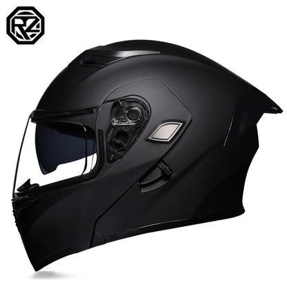 ORZ Motorcycle helmets Double Visors Modular Flip Up helmet DOT approved Full face casque moto racing Motocross helmet DOT