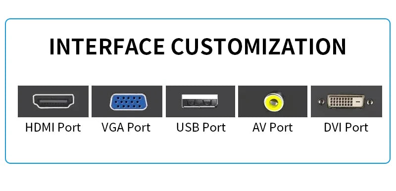 10.1 Inch 1920*1200 16:10 Metal Case Capacitive Touch Screen VESA Industrial Monitor With VGA HDMI BNC AV USB Port for CNC Kiosk