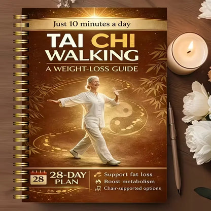 Tai Chi Practice Manual For Seniors Beginners Spiralbound Martial Training Guide Including Pages On Progressive Daily Exercises