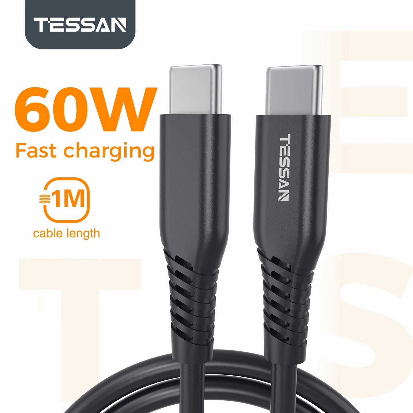 TESSAN 100W GaN Universal Travel Adapter with USB &Type C Fast Charging International Plug Adapter EU/UK/USA/AUS Plug for Travel