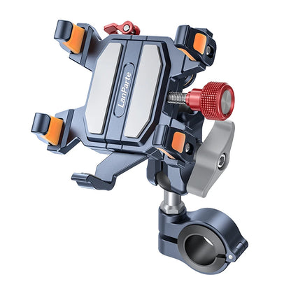 New Universal Motorcycle Phone Holder High-Quality Alloy Shock Absorption Motos Navigation Mount Motorcycle Accessories