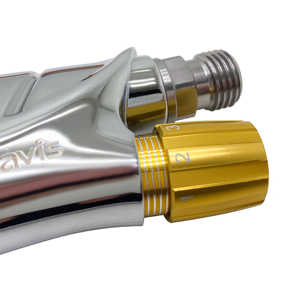 WS400 Pneumatic Spray Gun 1.3/1.4/1.7mm High Atomization Automotive Sheet Metal Paint Spray Gun Furniture Varnish Paint Spraying