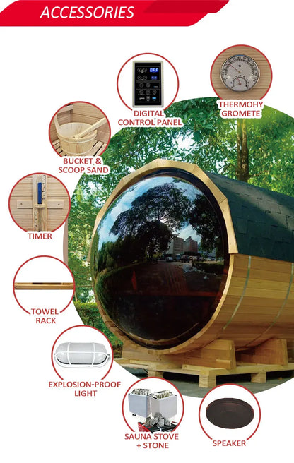 Customizable 2 Person Mini Infrared Sauna Hemlock Wood Low EMF Far Infrared Heaters for Home Detox Health Relaxation
