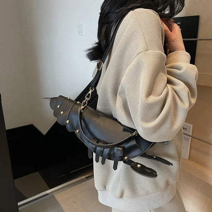 Young Girls Lobster Shape Crossbody Bag Solid Color Pu Leather Handbag Cute Creative Funny Bag Casual Toy Cross Body Phone Bag