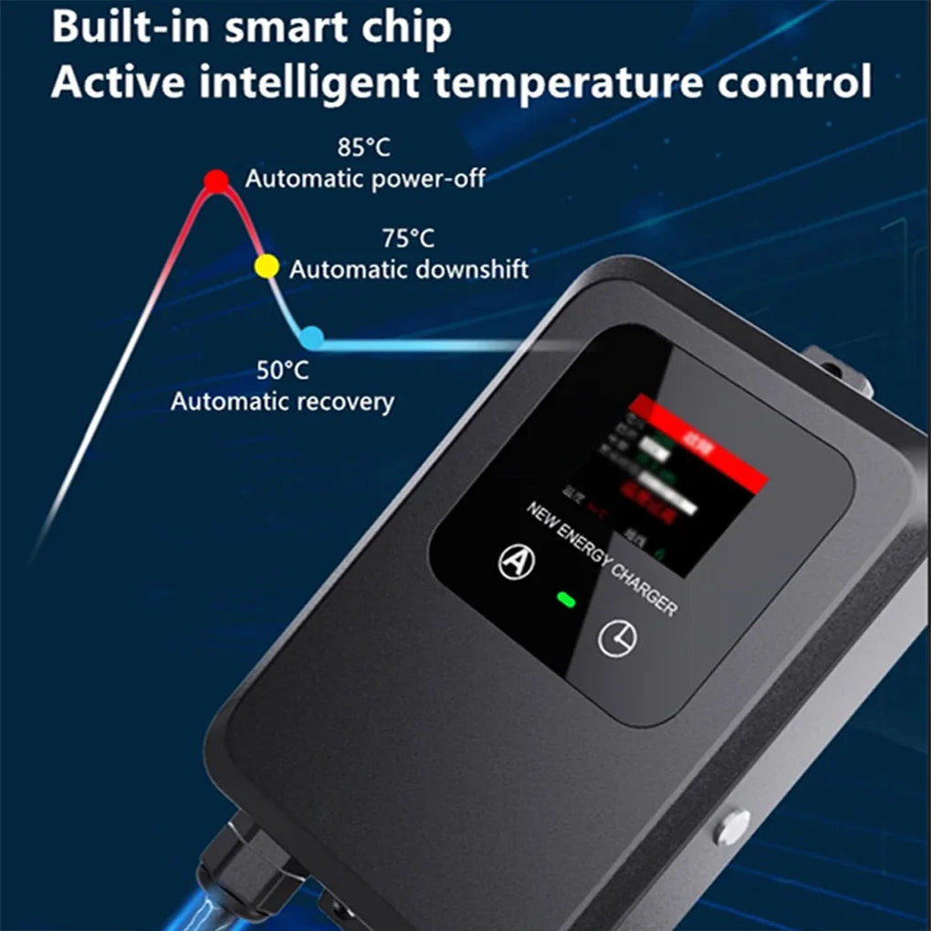 EV Charging Station 5M 7KW 32A With 6ma DC RCD Function  EV Charging Station 5M Car Home  EV Charging Station