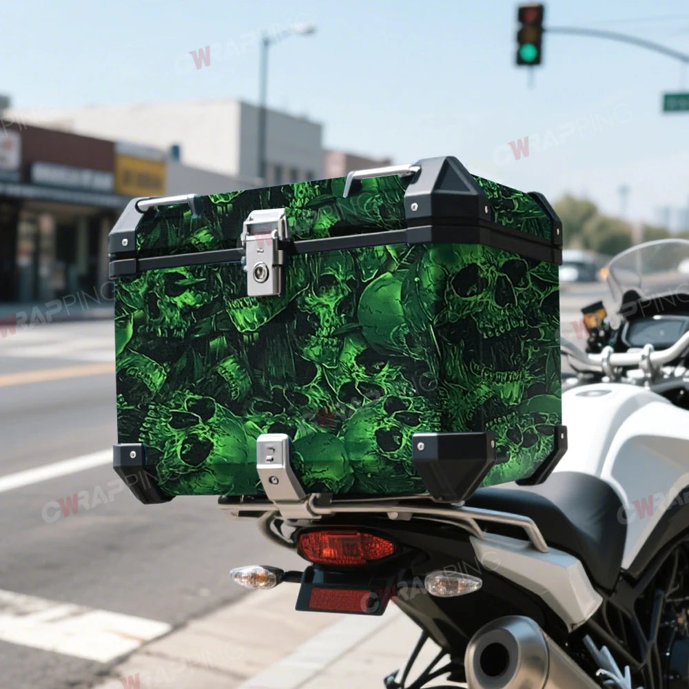 Graffiti Vinyl Wrap Car Wraps Personality Vinyl Paper for Car Wrapping Film Skull Pattern Auto Outdoor Accessories Body Covering