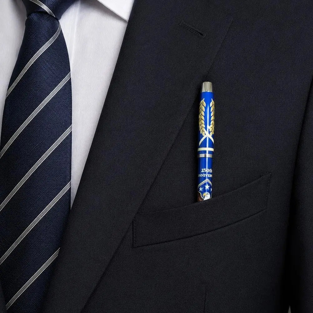 Ballpoint Pen 250 Anniversary Commemorative Gel Pens 1776 2026 Patriotic Eagle Luxury Metal Writing Gift Office Stationery