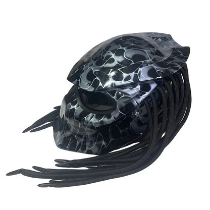 Suitable for the Iron Defeater Helmet Predator motorcycle cool full helmet Men's motorcycle riding helmet
