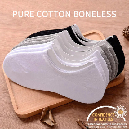 5 pairs of boys girls children  soft invisible socks low  casual cotton leisure sailing anti-skid stealth non-display