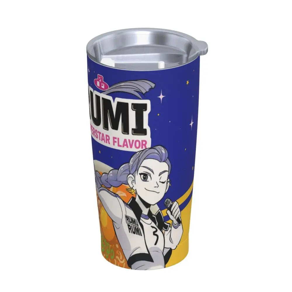 Kpop Demon Hunters Ramen Mira 20oz Tumbler Stainless Steel Double Wall Vacuum Insulated Tumblers Mug With Straw
