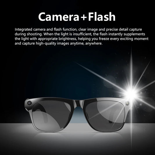 Xiaomi  2026New 8K HD AI Smart Glasses Chat GPT 100MP Camera Bluetooth Call 260Mah Battery Voice Assistant Control Sunglasses