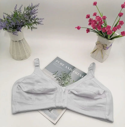 TOP Push Up Bra Plus Size Bras for Women Full Coverage D E F Cup Seamless Underwear Cotton Bh 115E 110E 105E 100E 95E 90E85E C02