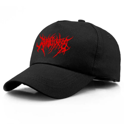 Fashion Gothic Street Punk Embroidery Baseball Caps Adjustable Hip-hop Snapback Caps Spring Summer Hat Man Women Outdoor Sports