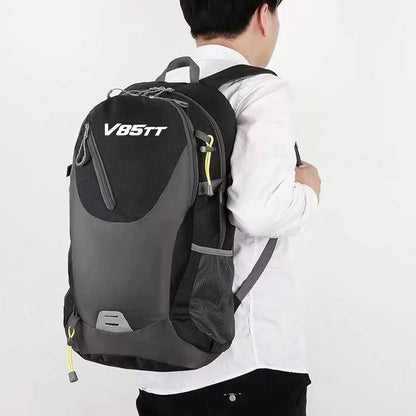 For MOTO GUZZI V85TT Men's and Women's Large Capacity Travel Backpack Motorcycle Accessories Outdoor Sports Mountaineering Bag
