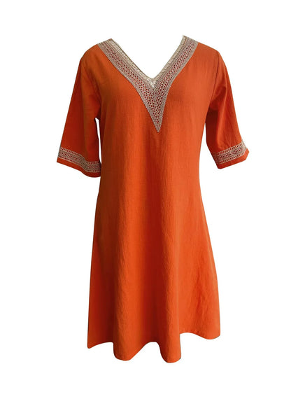 Casual Fashion Clothes Elegant Cotton Linen Dress for Women Summer Dress Women Clothing Vintage Streetwear Ethnic Style Y2k
