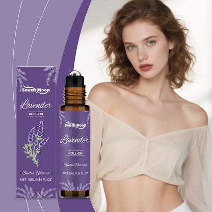 Lavender Body Fragrance Essential Oil Relaxing Mood Improve Anxiety Soothing Skin Lasting Fragrance Portable Body Care Essence