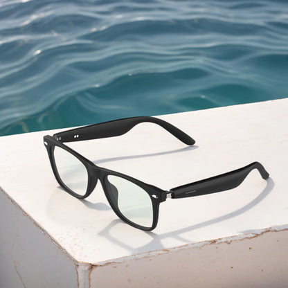 AI Intelligent Translation Glasses Smart Glasses Bluetooth-Compatible Wireless Headset Sunglasses Earphone Glasses for Men Women