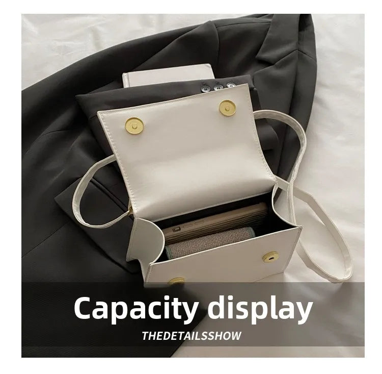 Fashion Crossbody Bag Korean Style Design Handbag Ins Popular Large Capacity Shoulder Bag Multi-functional Small Chain Bag