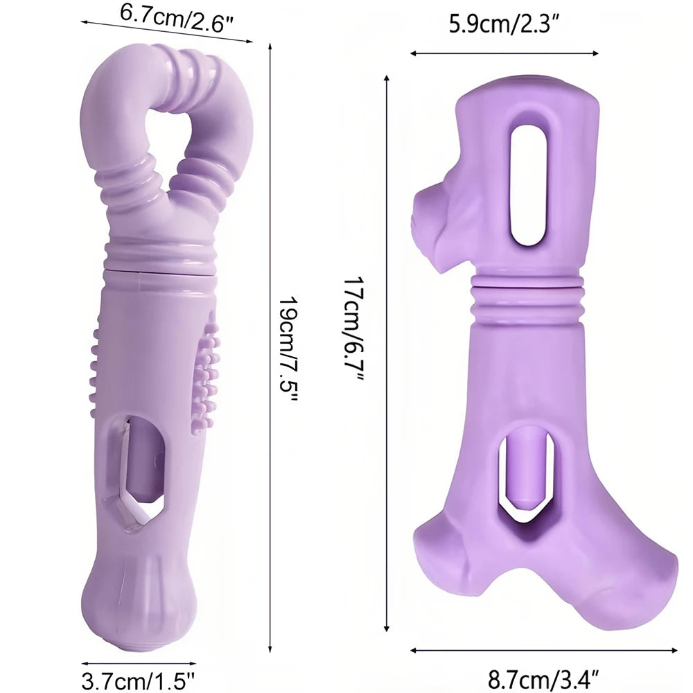 New Pet Rotating Food Container Dogs Toys Dogs Chew Stick Holder for All Breeds Easy to Clean Aviod Choking Pet Supplies 1pc