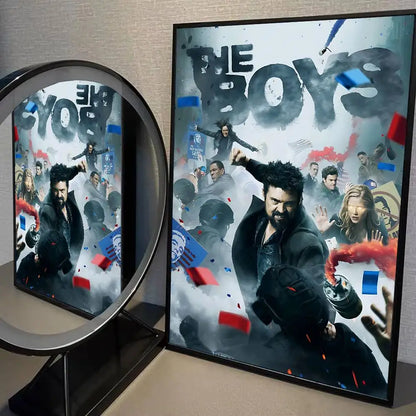 The Boys Poster Print A5 A4 A3 A2 Wall Art Decor For Room Office Gift For Fans