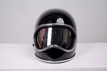 HOT Korea Japan Style Moto Helmet Fiberglass Shell Moto Helmet DAVID 2 Series Rider Gears Vintage Capacetes Cascos Para Moto