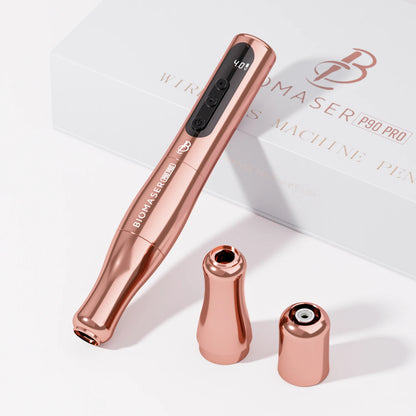 BIOMASER P90 Pro Wireless Rotary Rechargeable PMU Tattoo Machine Permanent Makeup Microblading Eyebrow Lip Eyeliner Tattoo Gun