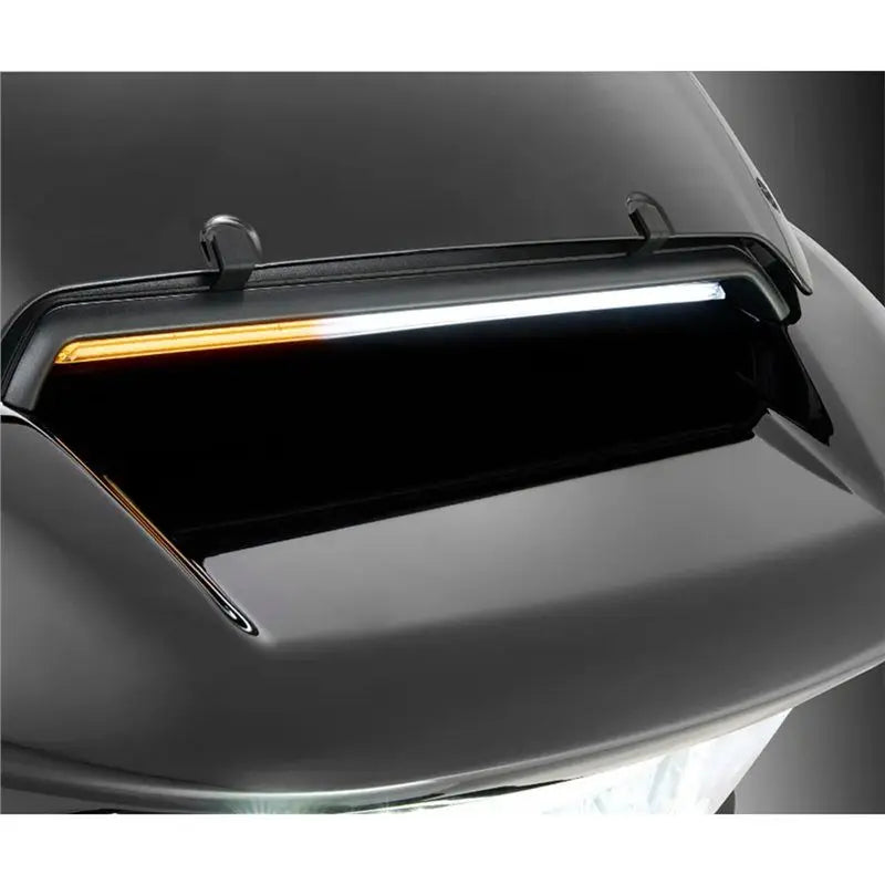 Motorcycle Batwing Fairing Vent Trim LED Light For 2023-2025 For Touring CVO Road Glide ST FLTRXST FLTRXSE