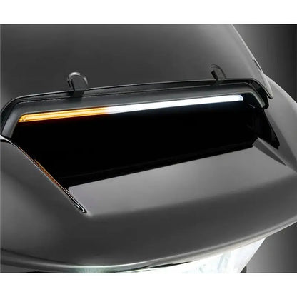 Motorcycle Batwing Fairing Vent Trim LED Light For 2023-2025 For Touring CVO Road Glide ST FLTRXST FLTRXSE