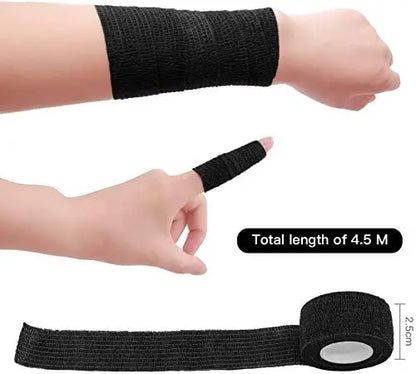96/12/3PCS Tattoo Grip Cover Bandage Wraps Tapes Disposable self-adhesive Finger Wrist Protection For Tattoo Grip Accessories
