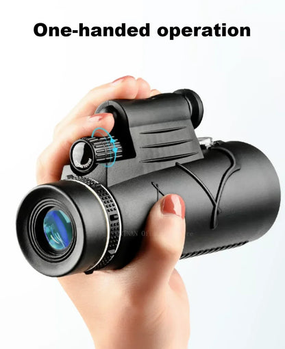 50x60 Powerful Zoom HD Bak4 Portable Powerful Binoculars Long Range Professional Telescope Monocular for Hunting