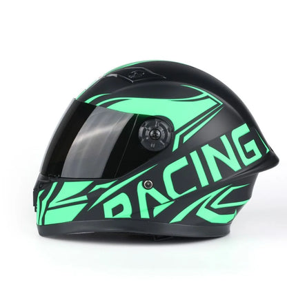 Kids Helmet Motorcycle Helmet Safety Protection Children's Locomotive Full Face Helmet Cute Kart Helmet Electric Scooter Bicycle