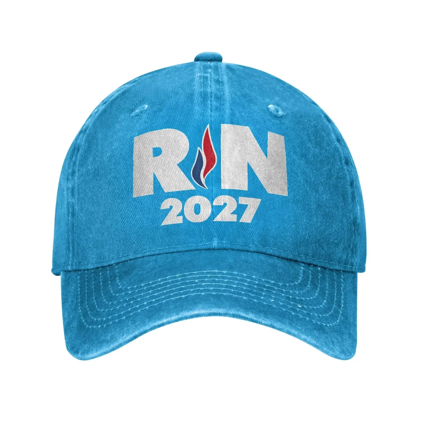 Summer RN 2027 National Gathering Baseball Cap Sun National Rassemblement Sunscreen Washed Trucker Hat Unisex Baseball Caps