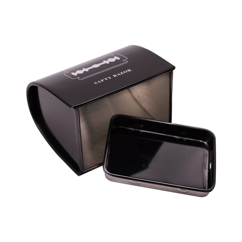 Barber Sharps Storage Box  Razor Blade Small Capacity Waste Collect Wast Hairdresser Waste Cutting Tool Recycling Safety Case
