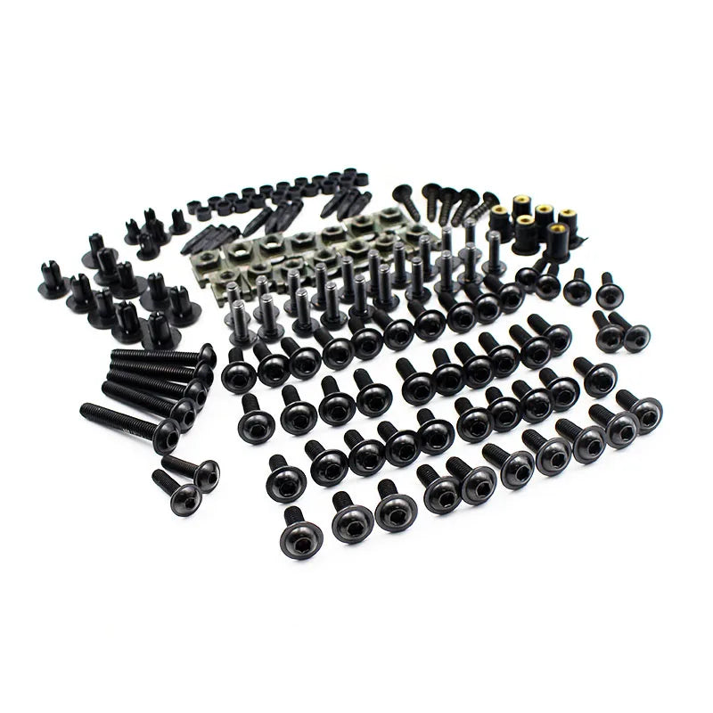 195pcs Burn Titanium screw Fairing Screws Bolt Kit for Suzuki GSXR600 GSXR1000 Hayabusa GSX1300R GSX600F GSX750F SV1000 SV650