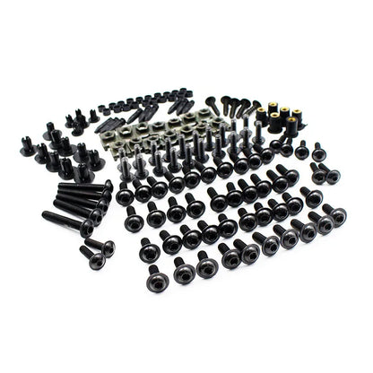195pcs Burn Titanium screw Fairing Screws Bolt Kit for Suzuki GSXR600 GSXR1000 Hayabusa GSX1300R GSX600F GSX750F SV1000 SV650