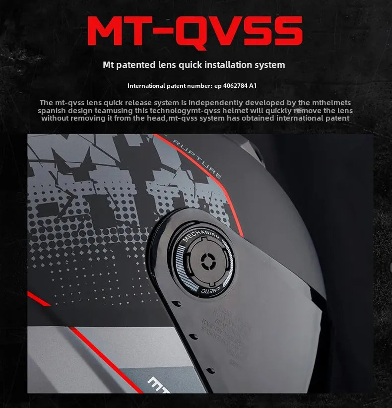 New MT Braker SV Motorcycle Helmet ECE DOT Certification Full face Double lens Racing off-road Helmet Capacetes Cascos Para Moto
