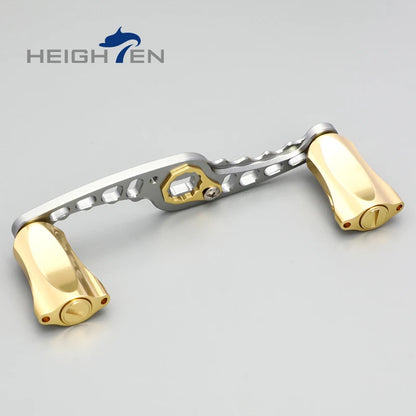 HEIGHTEN Baitcasting Reel Mod Kit Double Handle Center Distance 95mm +Diameter 21mm Knobs Lure Fishing Modification Accessories