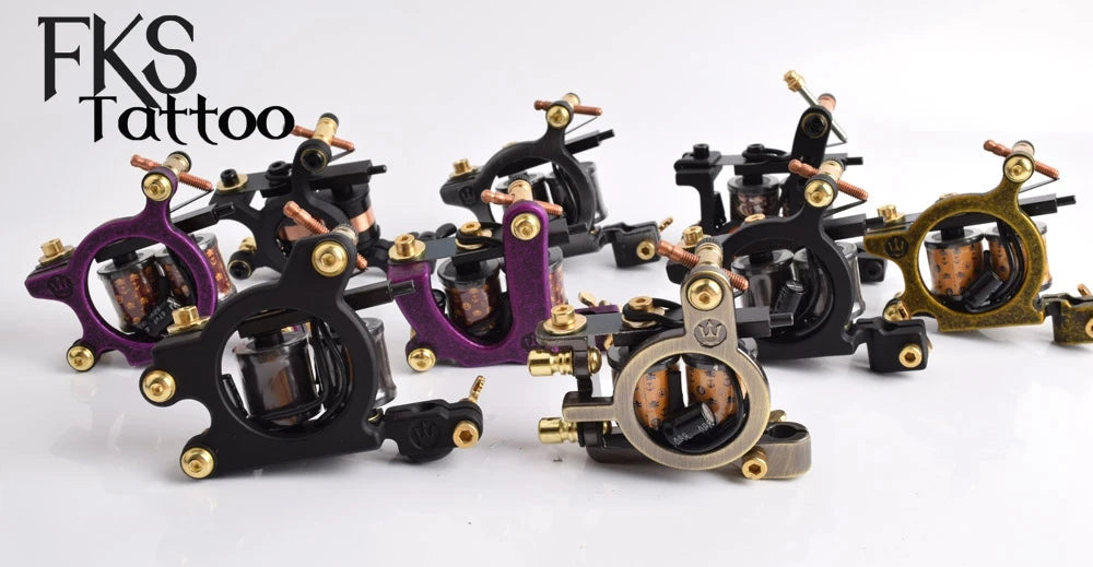 Special Price Handmade Tattoo Gun Wraps Coils Iron Frame Tattoo Machine Liner&Shader Beginner Tatu Gun For Tattoo Artist